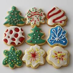 Christmas gingerbread cookies.