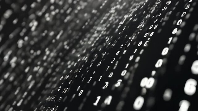 Abstract digital binary code