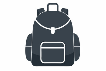 Travel bag or suitcase vector illustration icon