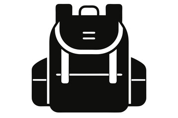A vector illustration set featuring various business and travel bags, including suitcases, briefcases, and luggage, perfect as an icon symbol design object for web