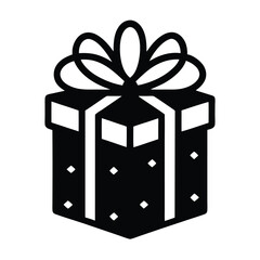 christmas gift list vector icon