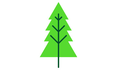 pine tree icon vector illustration