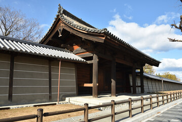 東寺　不開門(東大門)　京都市南区
