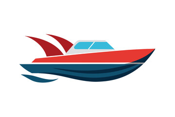 Speed Motorboat Sea Or River Vehicle Sport Nautical