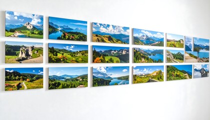 Landscape photos wall art