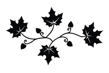 festive ivy vector icon