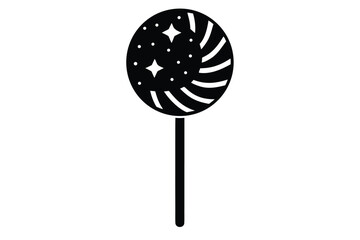 festive lollipop vector icon