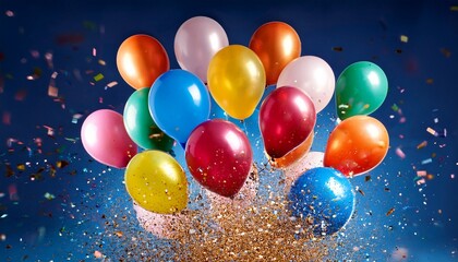 colored balloons confetti explosion header