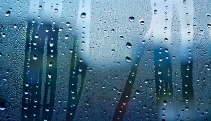pattering raindrops on a window