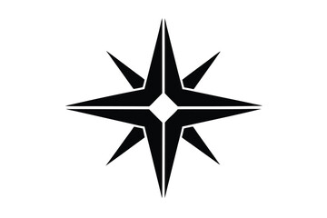 sparkling star vector icon