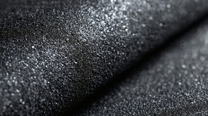 Black Glitter Texture Background