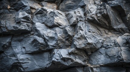 Rock Formation Gray Stone Wall Texture