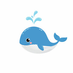 Obraz premium Minimalist Portrait of an Adorable Miniature Animal for Kids