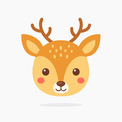 Minimalist Portrait of an Adorable Miniature Animal for Kids