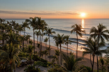 stunning tropical sunsets over ocean in various countries showcasing vibrant colors and serene landscapes