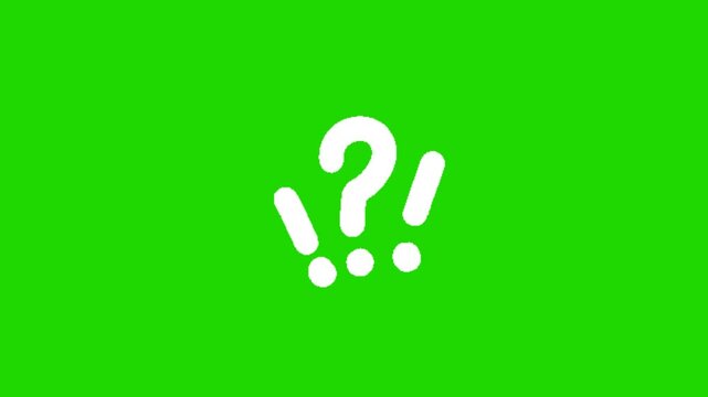question animation