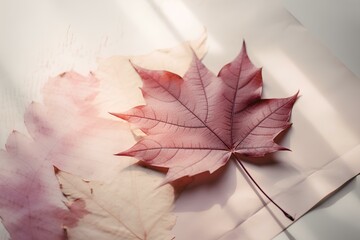 red maple leaf