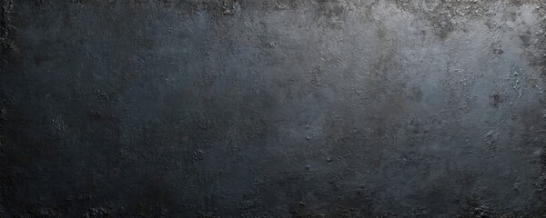 Close-up texture of cast iron plate shows rough, metallic surface with subtle signs of age, wear. Dark grey, almost black, material features uneven, pitted pattern, hinting at industrial origins,