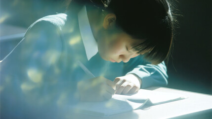 女, 女の子, 学生, 女学生, 高校生, 中学生, 勉強, 教室, 学生時代, 女子高生, 女子中学生, 日本, female, girl, student, female student, high school student, middle school student, reluctant, classroom, student era, female high school stude