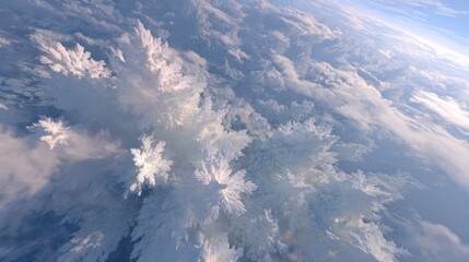 Cloudscapes, aerial view