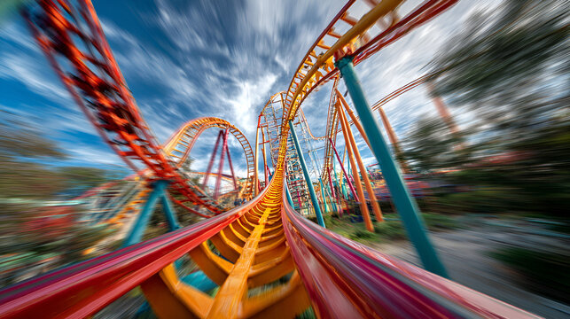 Roller coaster POV