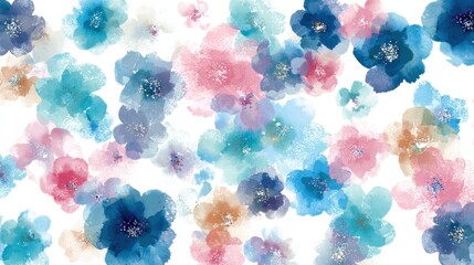 Delicate floral pattern