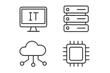 Online education icons set for web and mobile app, distance learning symbols, video tutorial, online lecture, e-learning, school, university, webinar vector illustration transparent background