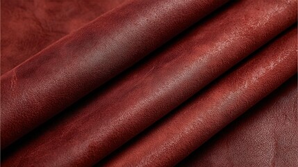 Deep red leather texture