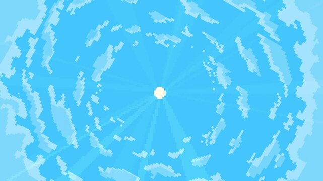 Solar Vortex - Seamless Loop animation