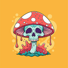  Mushroom Skull logo