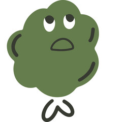 Colorful, playful illustrations of microbes and cells for educational and scientific content.