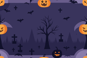 Fototapeta premium design-a-halloween-set-of-vector-backgrounds-with-.eps