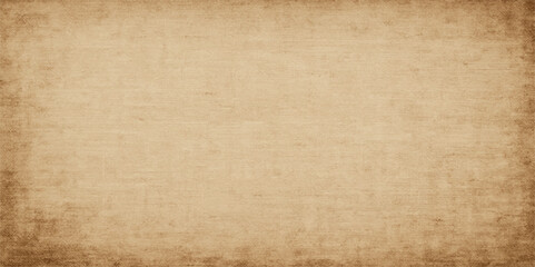 Fototapeta premium Old brown vintage paper texture background with aged grunge stained rough surface