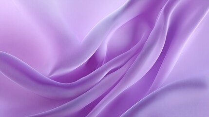 Obraz premium Soft, flowing lavender fabric draped artfully with delicate folds and subtle translucency.