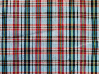 Loincloth multicolor woven handmade Thai traditional fashion fabric textile original pattern style backgrounds and textures design.