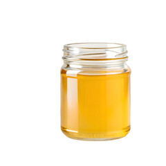 glass jar of honey
