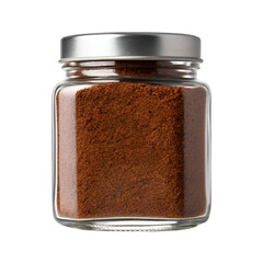 cocoa powder in a jar