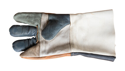 work gloves isolated on transparent background, PNG format