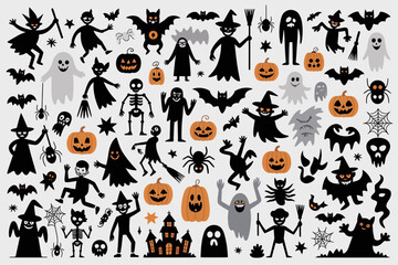 seamless pattern with cats