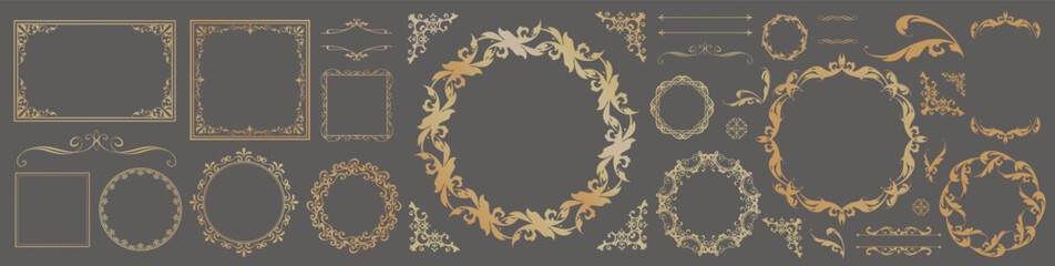 アンティークフレームセット