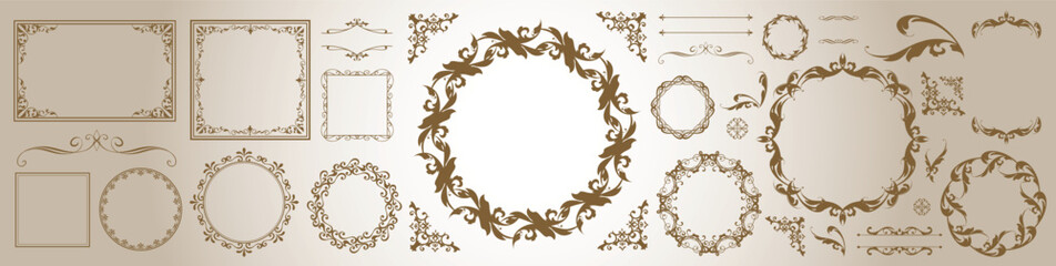 アンティークフレームセット