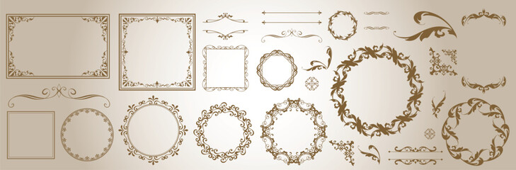 アンティークフレームセット