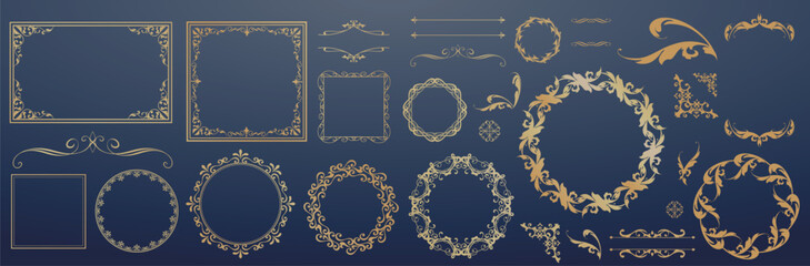 アンティークフレームセット