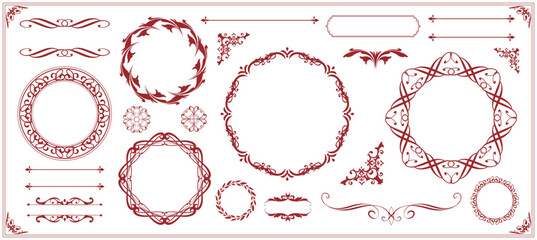 アンティークフレームセット