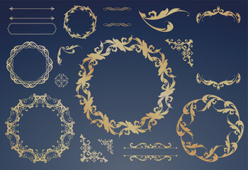 アンティークフレームセット