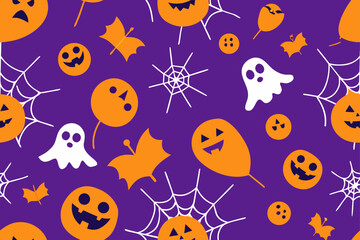 halloween seamless background