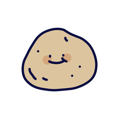 cute cartoon vegetable