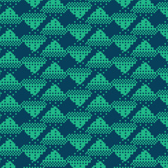 Abstract pixels effect pattern seamless illustration vector rectangle elements EPS 10