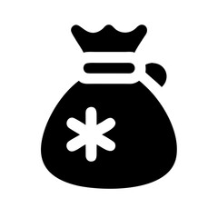 toy sack christmas icon