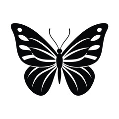 Butterfly Side View Icon Vector Illustration